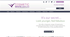 Desktop Screenshot of cosmeticwhitesmiles.co.uk